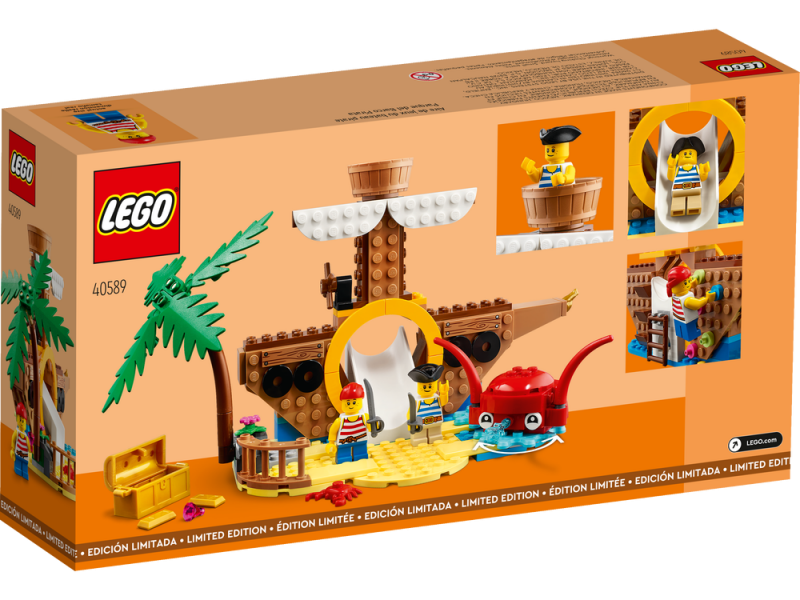 LEGO® 40589 Hřiště s pirátskou lodí