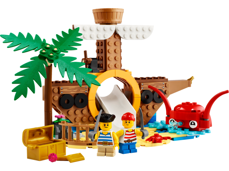 LEGO® 40589 Hřiště s pirátskou lodí