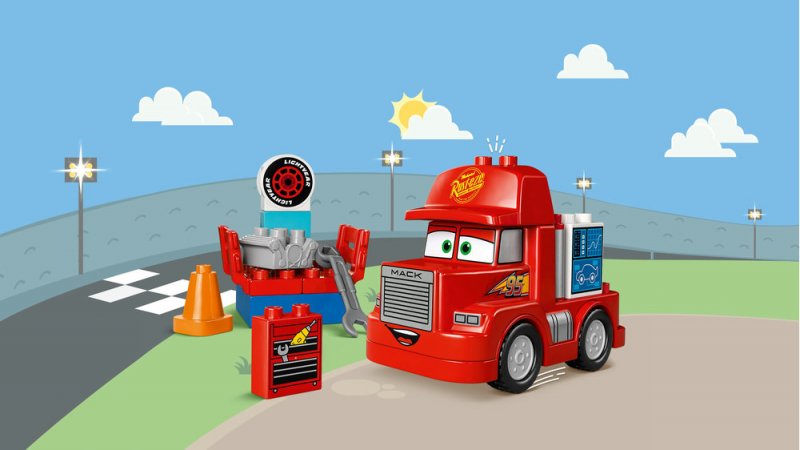 LEGO® DUPLO® I Disney 10417 Mack na závodech