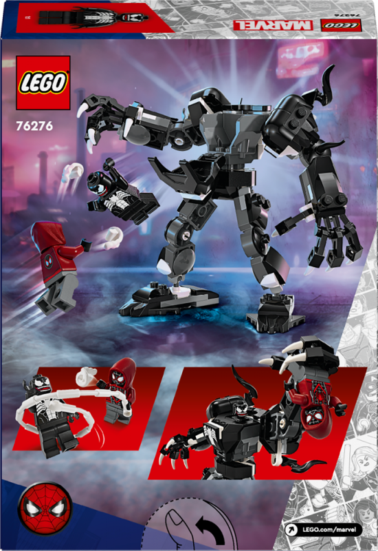 LEGO® Marvel 76276 Venom v robotickém brnění vs. Miles Morales