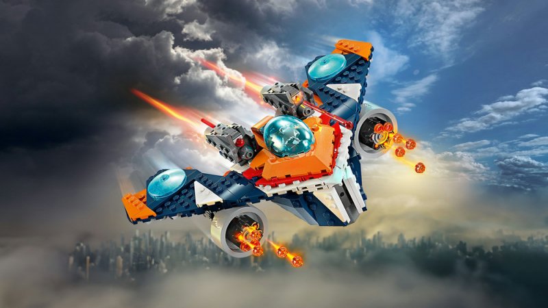 LEGO® Marvel 76278 Rocketův tryskáč Warbird vs. Ronan