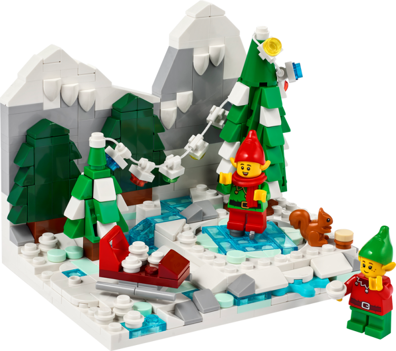 LEGO® 40564 Zimní dobrodružství elfů