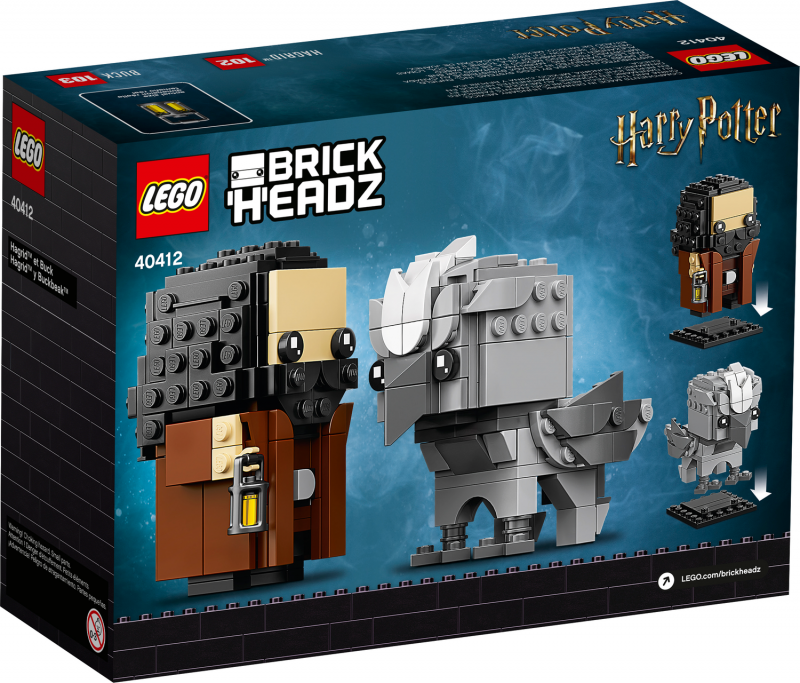 LEGO® BrickHeadz™ 40412 Hagrid™ a Klofan