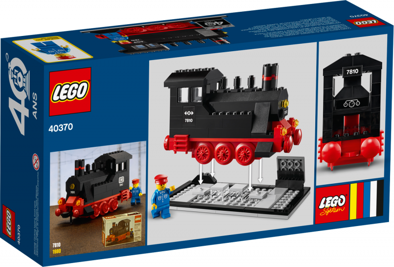 LEGO® 40370 LEGO® Vlaky výročí 40 let