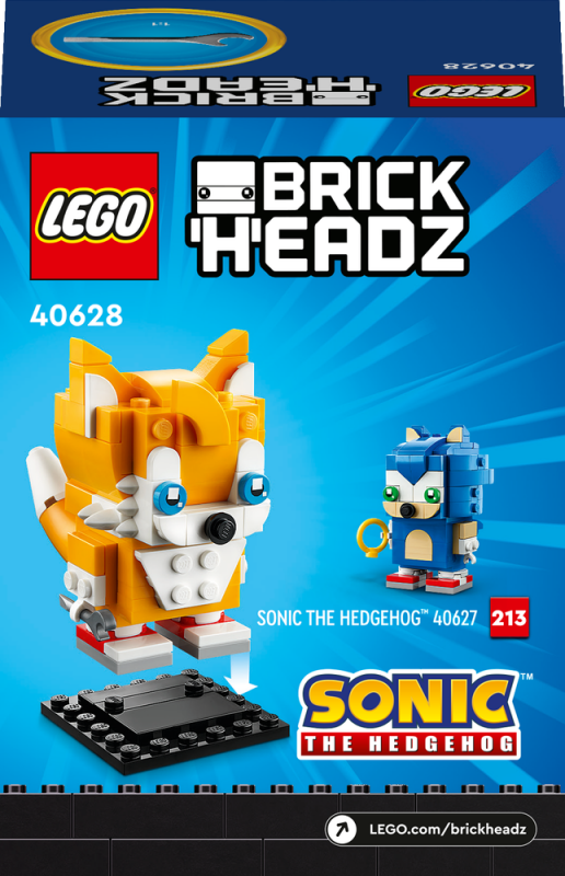 LEGO® BrickHeadz™ 40628 Miles „Tails“ Prower