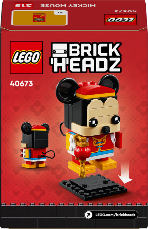 LEGO® BrickHeadz™ 40673 Myšák Mickey na jarním festivalu