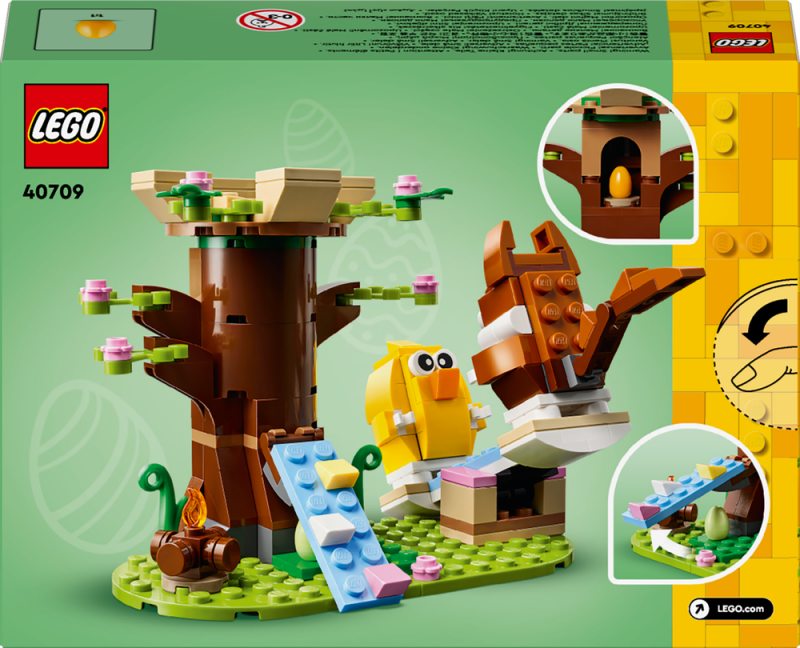 LEGO® Iconic 40709 Jarní hřiště pro zvířátka