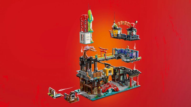 LEGO® NINJAGO® 71799 Trhy v NINJAGO® City