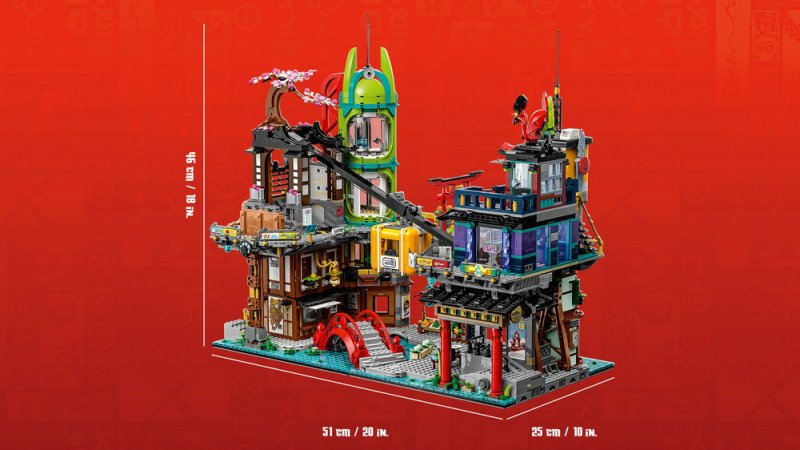 LEGO® NINJAGO® 71799 Trhy v NINJAGO® City