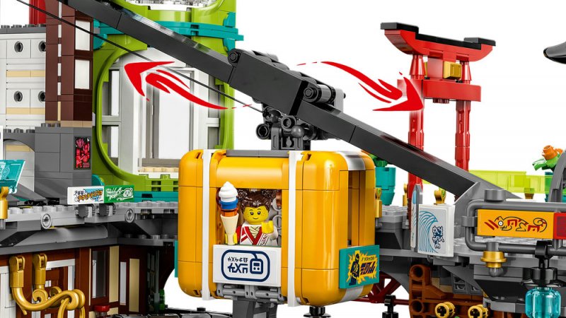 LEGO® NINJAGO® 71799 Trhy v NINJAGO® City