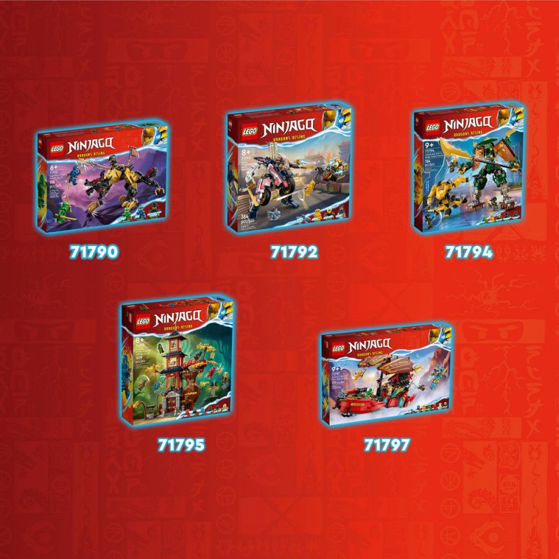 LEGO® NINJAGO® 71799 Trhy v NINJAGO® City