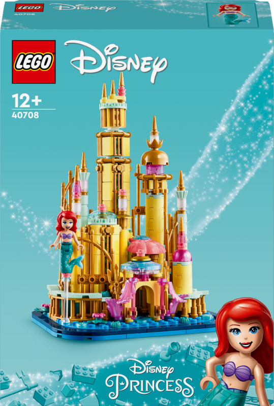LEGO® │ Disney Princess™ 40708 Miniaturní hrad Disneyho Ariel
