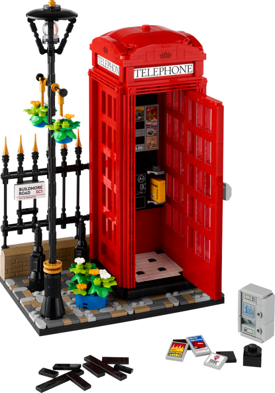 LEGO® Ideas 21347 Červená londýnská telefonní budka