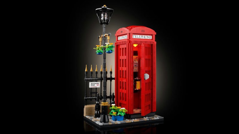 LEGO® Ideas 21347 Červená londýnská telefonní budka