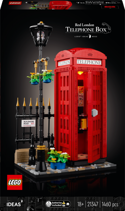 LEGO® Ideas 21347 Červená londýnská telefonní budka