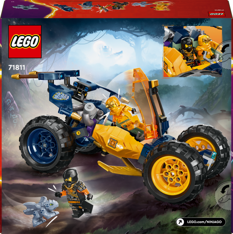 LEGO® NINJAGO® 71811 Arin a jeho nindžovská terénní bugina