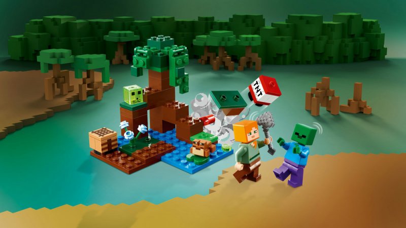 LEGO® Minecraft® 21240 Dobrodružství v bažině