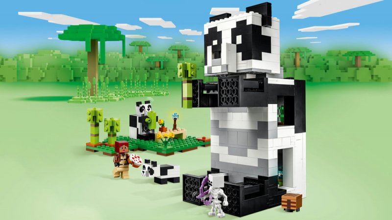 LEGO® Minecraft® 21245 Pandí útočiště