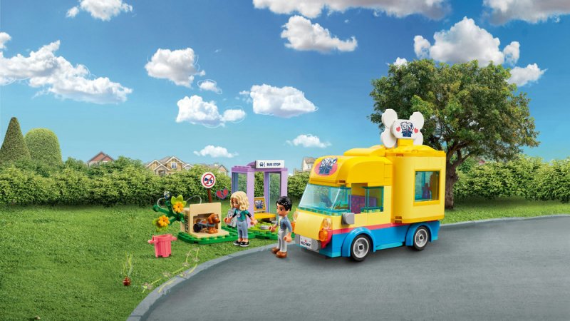 LEGO® Friends 41741 Dodávka na záchranu psů