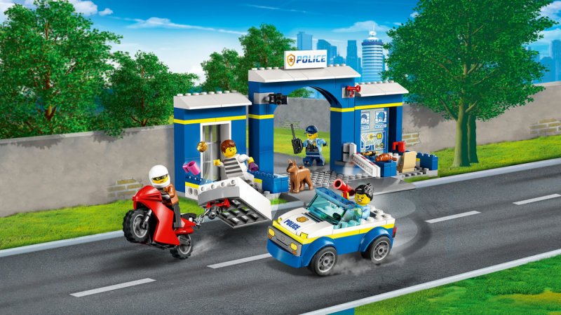 LEGO® City 60370 Honička na policejní stanici