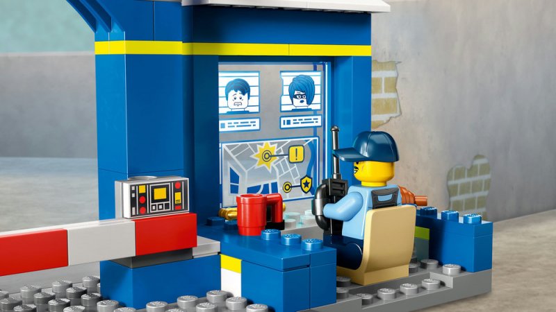 LEGO® City 60370 Honička na policejní stanici