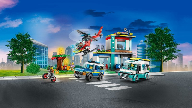 LEGO® City 60371 Zásahová centrála