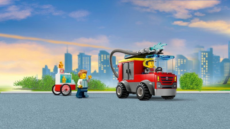 LEGO® City 60375 Hasičská stanice a auto hasičů