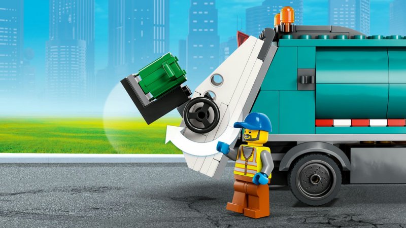 LEGO® City 60386 Popelářský vůz