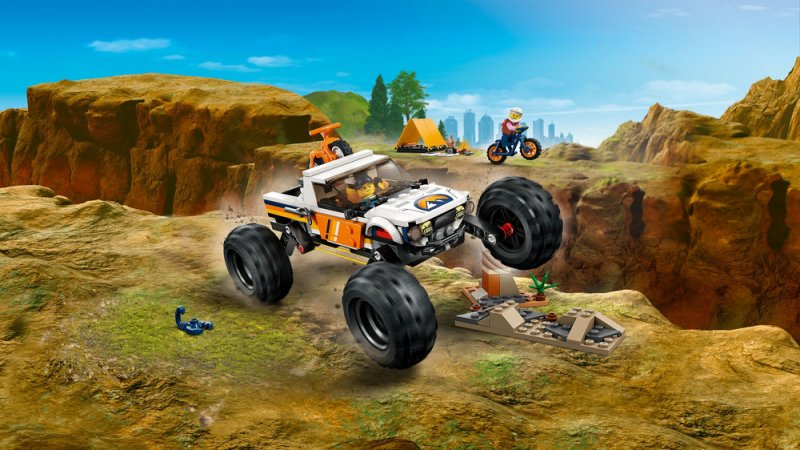 LEGO® City 60387 Dobrodružství s teréňákem 4x4