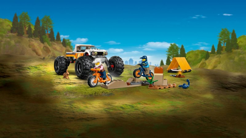 LEGO® City 60387 Dobrodružství s teréňákem 4x4