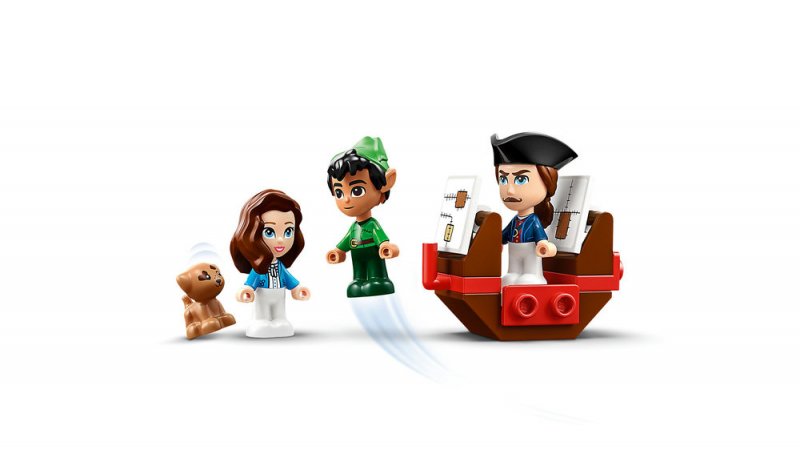 LEGO® I Disney 43220 Petr Pan a Wendy a jejich pohádková kniha dobrodružství