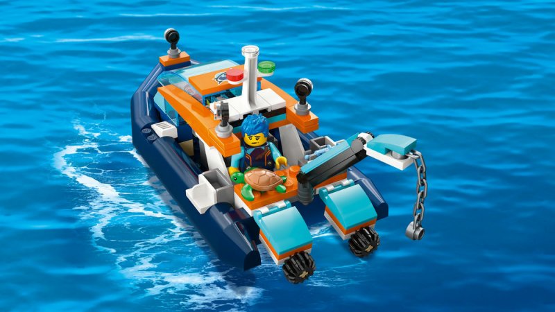 LEGO® City 60377 Průzkumná ponorka potápěčů