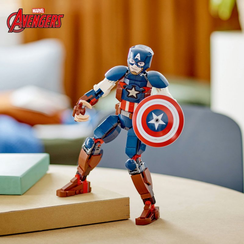 LEGO® Marvel 76258 Sestavitelná figurka: Captain America