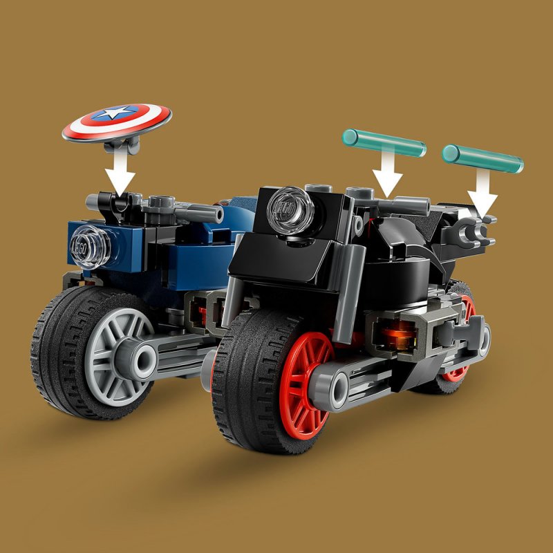 LEGO® Marvel 76260 Black Widow a Captain America na motorkách