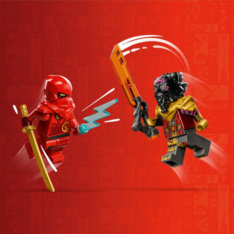 LEGO® NINJAGO® 71789 Kai a Ras v duelu auta s motorkou