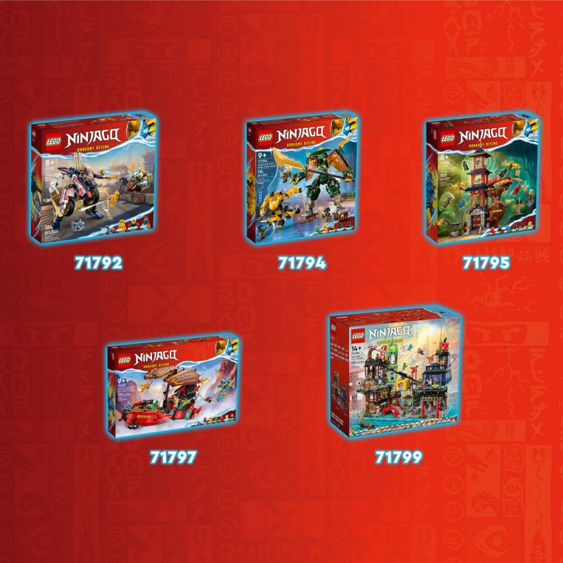 LEGO® NINJAGO® 71790 Císařský lovec draků