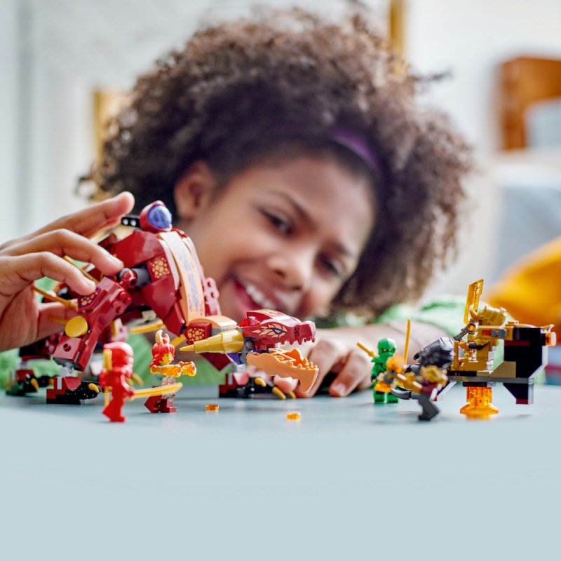 LEGO® NINJAGO® 71793 Heatwave a jeho transformační lávový drak