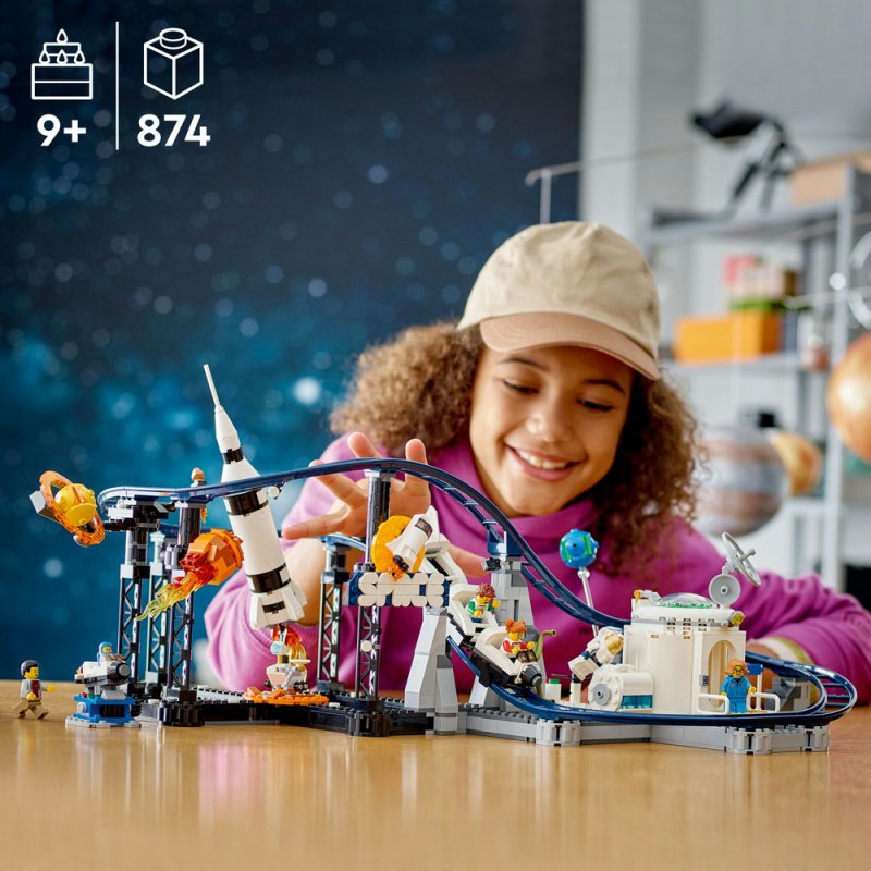 LEGO® Creator 3 v 1 31142 Vesmírná horská dráha