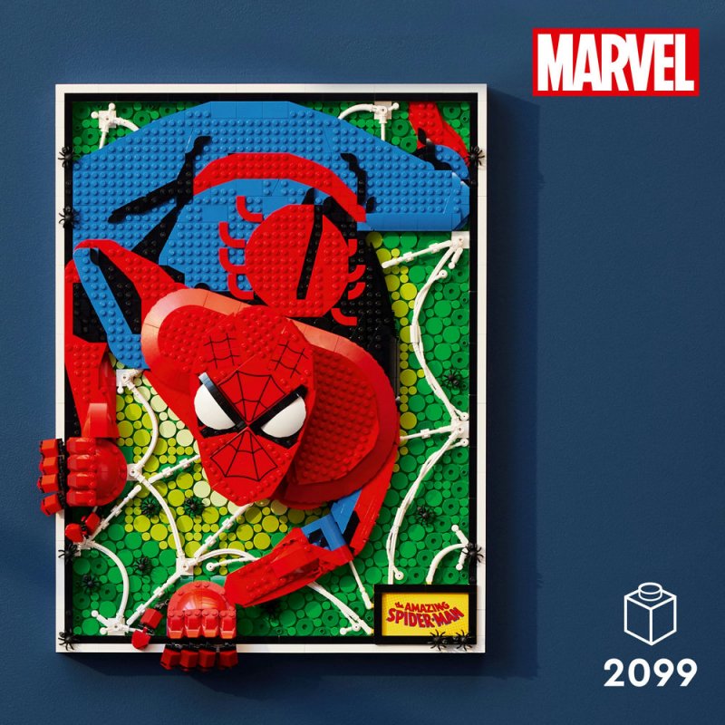 LEGO® Art 31209 Úžasný Spider-Man