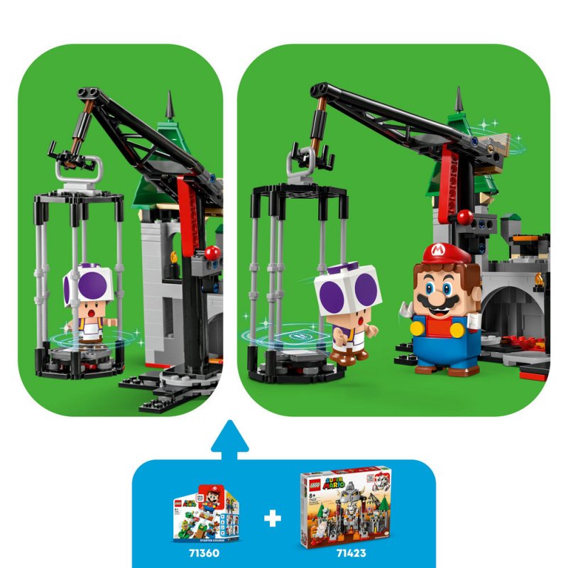 LEGO® Super Mario™ 71423 Boj ve Dry Bowserově hradu – rozšiřující set