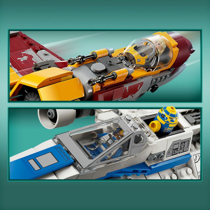 LEGO® Star Wars™ 75364 Stíhačka E-wing™ Nové republiky vs. stíhačka Shin Hati