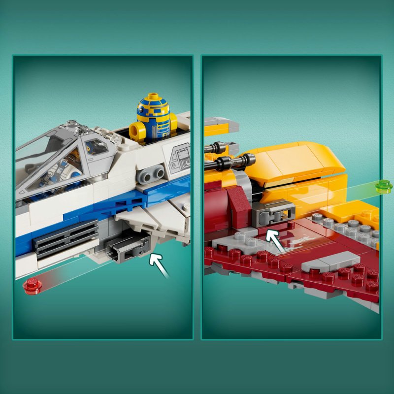 LEGO® Star Wars™ 75364 Stíhačka E-wing™ Nové republiky vs. stíhačka Shin Hati