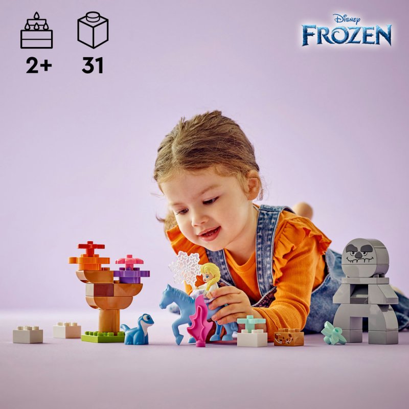 LEGO® DUPLO® I Disney 10418 Elsa a Bruni v začarovaném lese