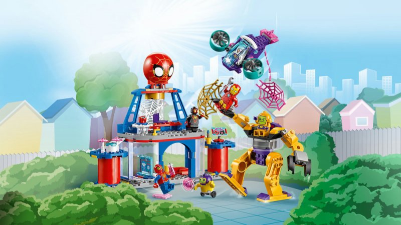 LEGO® Marvel 10794 Pavoučí základna Spideyho týmu