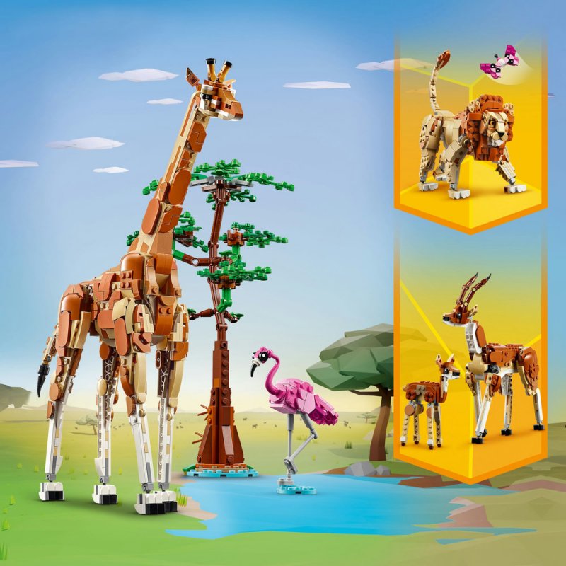 LEGO® Creator 31150 Divoká zvířata ze safari