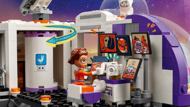 LEGO® Friends 42605 Základna na Marsu a raketa