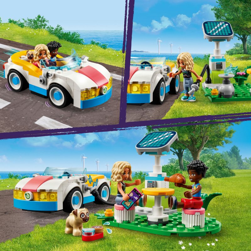 LEGO® Friends 42609 Elektromobil s nabíječkou