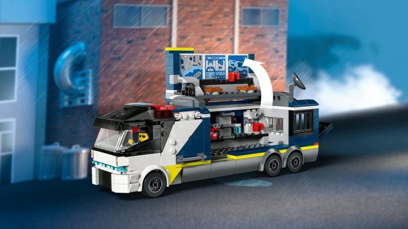 LEGO® City 60418 Mobilní kriminalistická laboratoř policistů