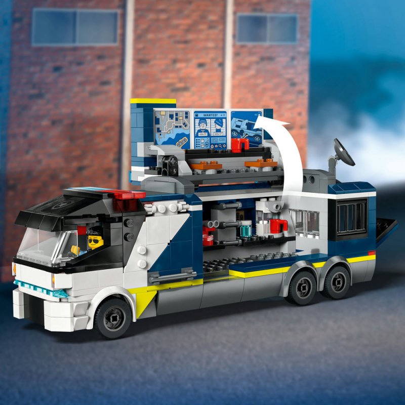 LEGO® City 60418 Mobilní kriminalistická laboratoř policistů