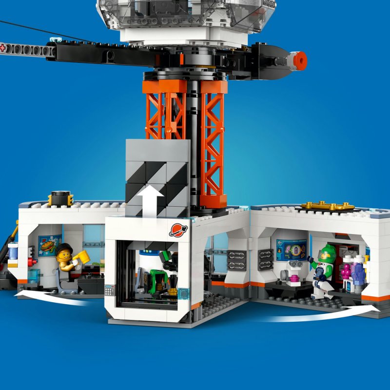 LEGO® City 60434 Vesmírná základna a startovací rampa pro raketu